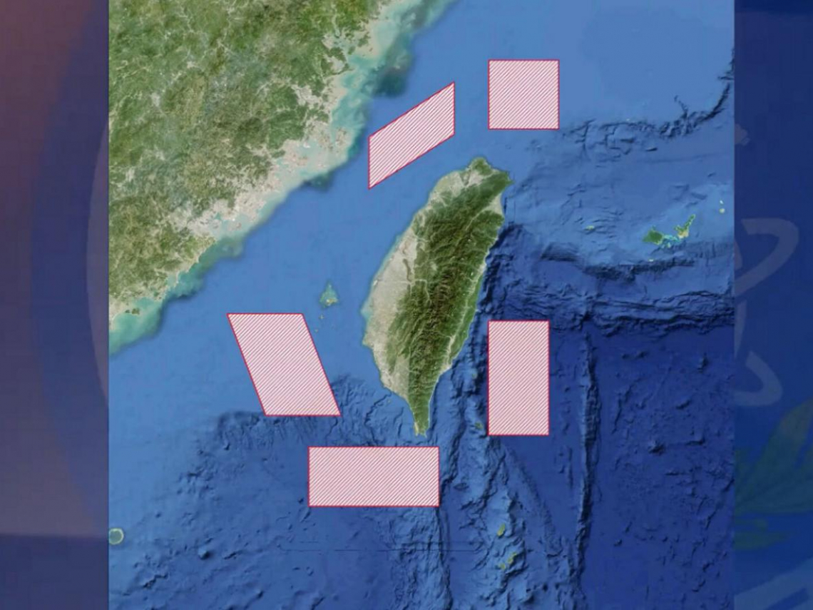 解放軍突宣布圍台軍演！｢正義使命-2025」預告實彈射擊，一圖看台灣哪些區域被鎖定…總統府、民進黨回應了